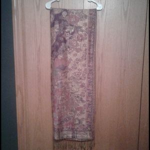 Extra long neck scarf